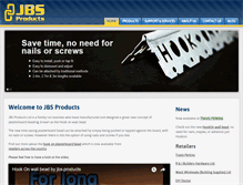 Tablet Screenshot of jbs-products.com